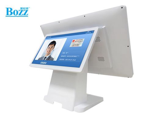 雙屏屏人證訪客機，身份證識別_F1852（F121852A)